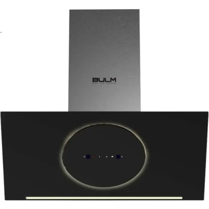 شفاط زجاج بولم 90 سم – أسود UNIQA-R-90 شفاط زجاج