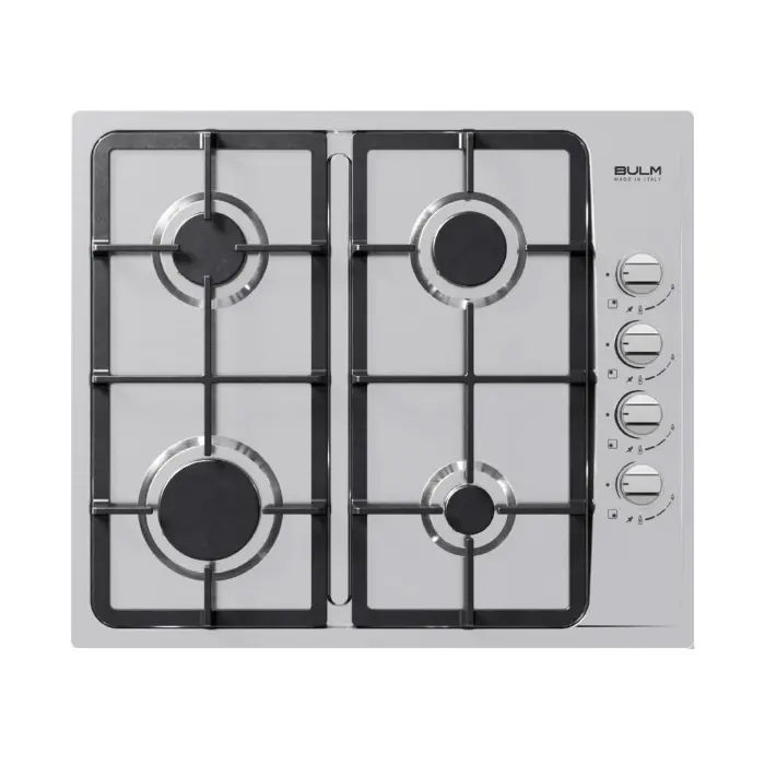 غاز مسطح بولم بلت ان 60 سم 4 شعلات – ستيلBL65-400X غاز مسطح