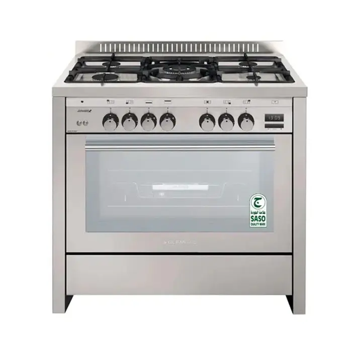فرن الغاز جليم غاز 60*100 سم 5 عيون - أمان تام - ايطالي HT167GIFSMFAF فرن الغاز