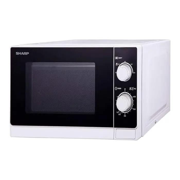 مايكرويف شارب 20 لتر 800 وات – أبيض R-20AS(W) مايكرويف شارب