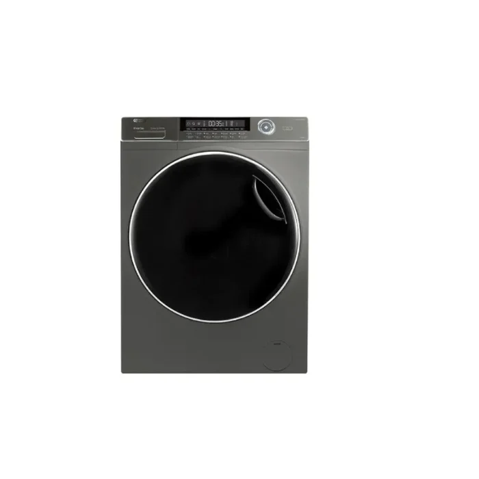 غسالة ملابس جنرال سوبريم تعبئة أمامية 15 كيلو - فضي غامق GSFL15010DH غسالة ملابس