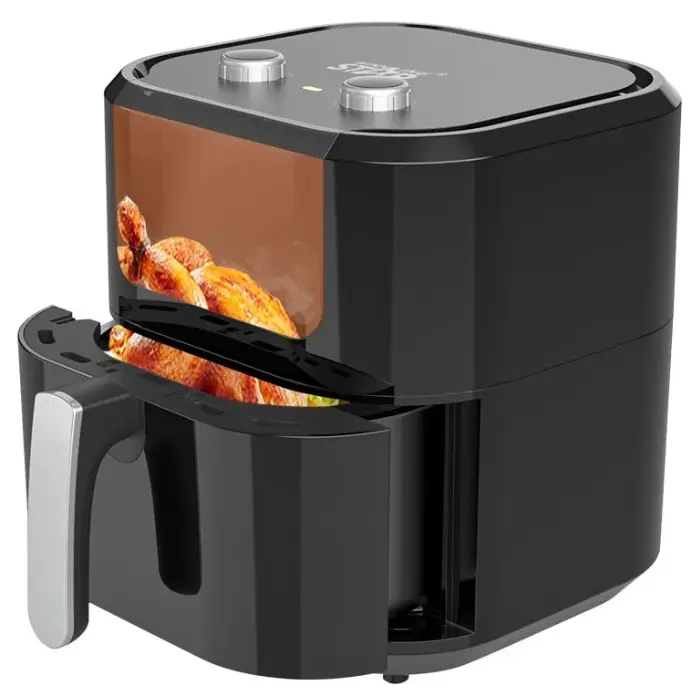 قلاية هوائية ويننج ستار 7.7 لتر - 1800 واط - اسود ST-9649 قلاية هوائية