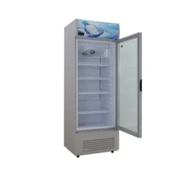 ثلاجة باب زجاج