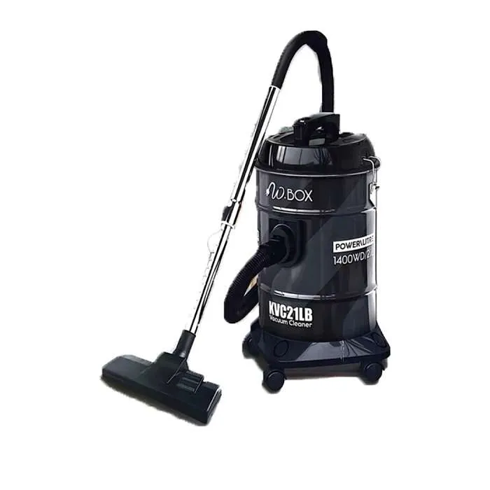 مكنسة كهرباء برميل دبليو بوكس 21 لتر – 1400 وات – أسود KVC21LB مكنسة كهرباء برميل