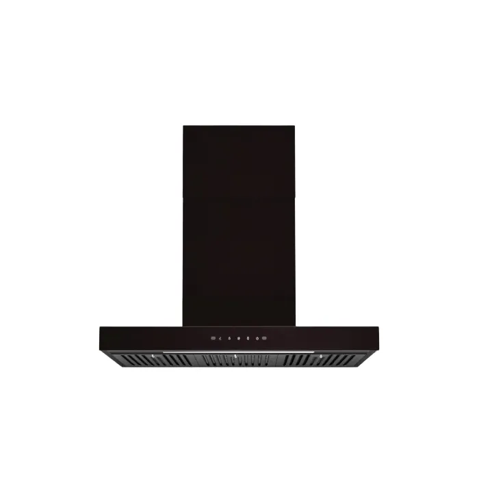 شفاط ٩٠ سم بولم حرف t – أسود STORM 90 BLACK-1600 شفاط ٩٠ سم
