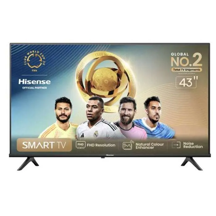شاشة 43 بوصة هايسنس FHD سمارت - VIDAA TV - أسود 43A42Q شاشة 43 بوصة