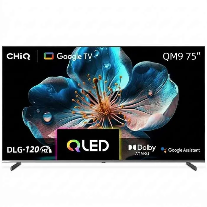 تلفزيون 75 بوصة تشيك GOOGLE TV سمارت QLED 4K UHD أسود U75QM9S تلفزيون 75 بوصة