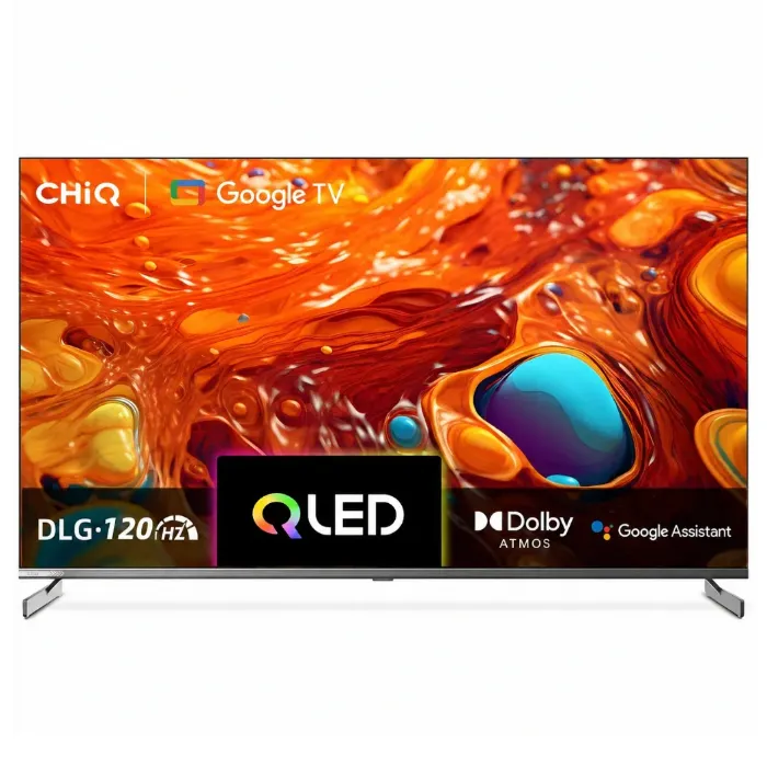 شاشة 65 بوصة تشيك سمارت GOOGLE TV QLED 4K UHD أسود U65QM9S شاشة 65 بوصة