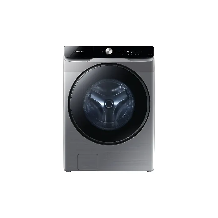 غسالة ملابس سامسونج امامية 18كيلو انفرتر واي فاي ستيل WD18T6300GP(SH) غسالة ملابس